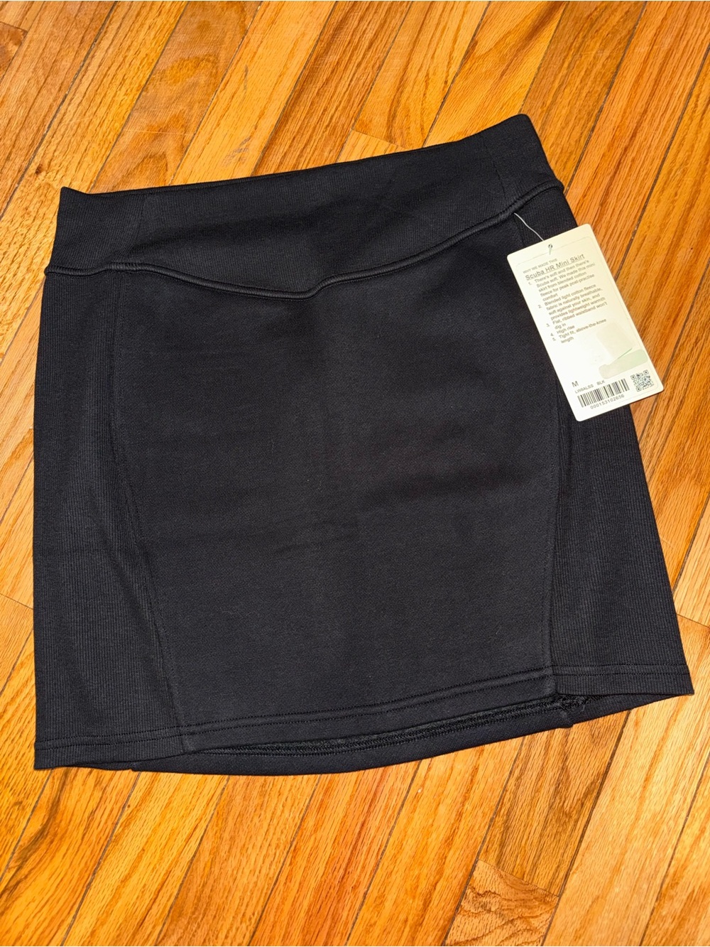 lululemon athletica Black Midi Athletic Skirt